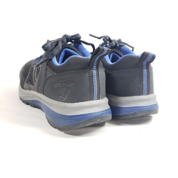 Herman Survivors Womens Size 6 Steel Toe Safety Shoes Black & Blue Composite Toe - Picture 5 of 9